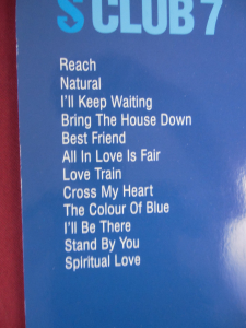 S Club 7 - 7 Songbook Notenbuch Piano Vocal Guitar PVG