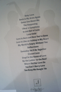 Supremes - Greatest Hits Songbook Notenbuch Piano Vocal Guitar PVG