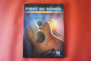First 50 Songs on Acoustic Guitar SongbookVocal Guitar Chords