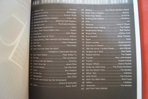 First 50 Songs on Acoustic Guitar SongbookVocal Guitar Chords