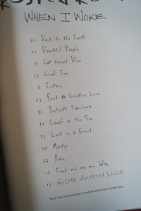 Rusted Root - When I Woke Songbook Notenbuch Vocal Guitar