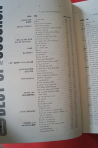 Alain Souchon - 50 Best of Songbook Notenbuch Piano Vocal Guitar PVG