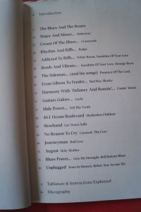 Eric Clapton - The Guitar Styles of Songbook Notenbuch Vocal Guitar