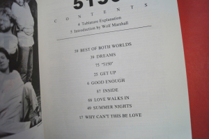 Van Halen - 5150 (neuere Ausgabe) Songbook Notenbuch Vocal Guitar