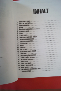 Ärzte, Die - Bäst of Songbook Notenbuch Vocal Drums