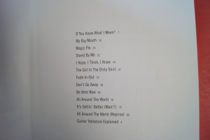 Oasis - Be here now Songbook Notenbuch Vocal Guitar