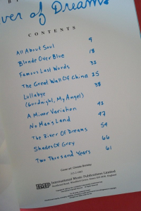 Billy Joel - River of Dreams Songbook Notenbuch Piano Vocal Guitar PVG