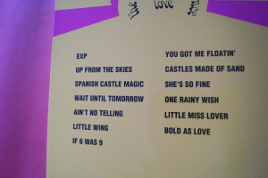 Jimi Hendrix - Axis As Bold As Love Songbook Notenbuch Vocal Bass