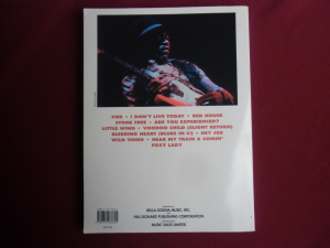 Jimi Hendrix - Jimi Hendrix Concerts Songbook Notenbuch Guitar Bass Drums