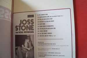 Joss Stone - The Soul Sessions Songbook Notenbuch Piano Vocal Guitar PVG