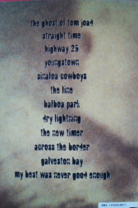 Bruce Springsteen - The Ghost of Tom Joad Songbook Notenbuch Piano Vocal Guitar PVG