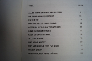 Frank Schöbel - Songbook Songbook Notenbuch Piano Vocal Guitar PVG