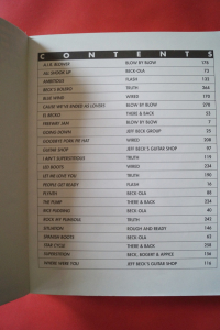 Jeff Beck - Anthology Songbook Notenbuch Vocal Guitar