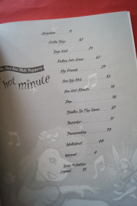 Red Hot Chili Peppers - One Hot Minute Songbook Notenbuch Vocal Bass