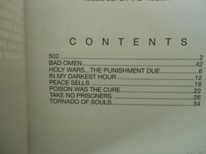 Megadeth - The Best of for Guitar Songbook Notenbuch Vocal Guitar