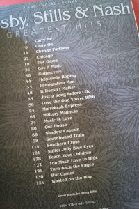 Crosby Stills Nash - Greatest Hits Songbook Notenbuch Piano Vocal Guitar PVG