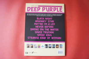 Deep Purple - Drums Playalong (mit CD) Songbook Notenbuch Vocal Drums