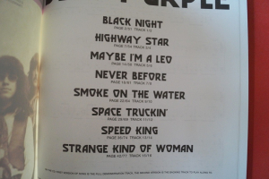 Deep Purple - Drums Playalong (mit CD) Songbook Notenbuch Vocal Drums