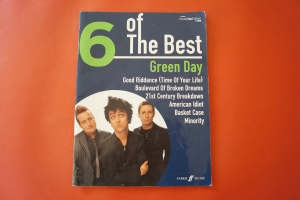Green Day - 6 of the Best Songbook Notenbuch Vocal Guitar
