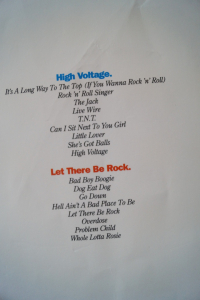 ACDC - Classic Early Years Songbook Notenbuch Vocal Guitar