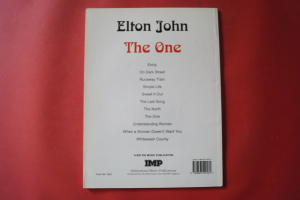 Elton John - The One Songbook Notenbuch Piano Vocal Guitar PVG