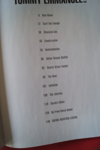 Tommy Emmanuel - Best of Songbook Notenbuch Guitar