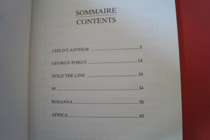 Toto - Best of Songbook Notenbuch für Bands (Transcribed Scores)