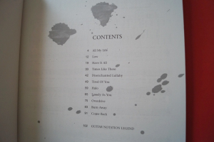 Foo Fighters - One by One Songbook Notenbuch Vocal Guitar