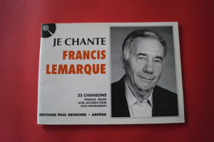 Francis Lemarque - Je chante Songbook Vocal Chords