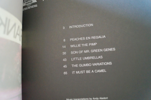 Frank Zappa - Hot Rats Songbook Notenbuch Vocal Guitar