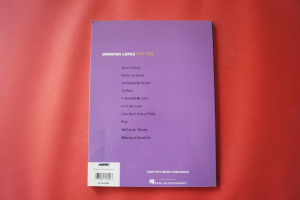 Jennifer Lopez - The Hits Songbook Notenbuch Piano Vocal Guitar PVG