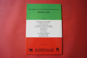 Udo Jürgens - Sempre Roma Songbook Notenbuch Piano Vocal Guitar PVG