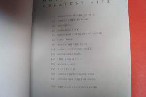 Guns n Roses - Greatest Hits Songbook Notenbuch Vocal Guitar