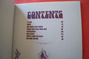 Deep Purple - Burn Songbook Notenbuch Piano Vocal Guitar PVG