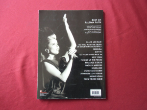 Paloma Faith - Best of Songbook Notenbuch Piano Vocal Guitar PVG