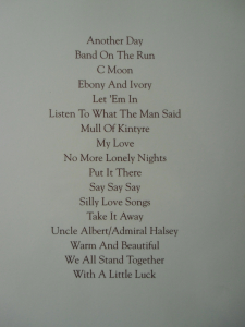 Paul McCartney - The Best of Songbook Notenbuch Easy Piano Vocal