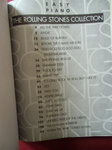 Rolling Stones - Easy Piano Collection Songbook Notenbuch Easy Piano Vocal