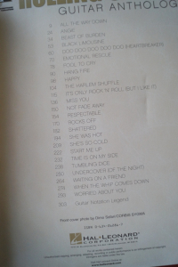 Rolling Stones - Guitar Anthology Songbook Notenbuch Vocal Guitar