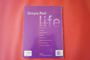 Simply Red - Life Songbook Notenbuch Piano Vocal Guitar PVG