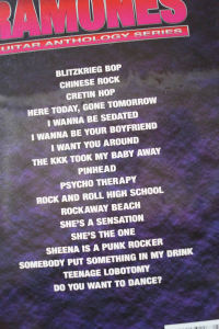 Ramones - Guitar Anthology Songbook Notenbuch Vocal Guitar