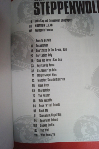 Steppenwolf - The Best of Songbook Notenbuch Vocal Guitar