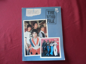 Who - The Who File Songbook Notenbuch Vocal Easy Guitar