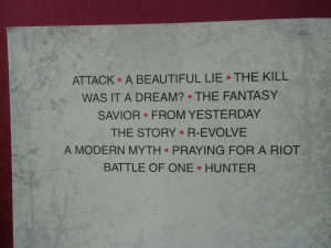 Thirty Seconds To Mars - A Beautiful Lie Songbook Notenbuch Vocal Guitar