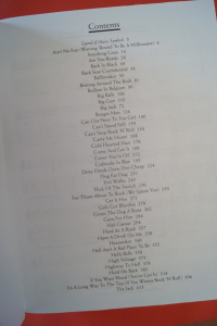 ACDC - The Definitive Songbook (updated) Songbook Notenbuch Vocal Guitar