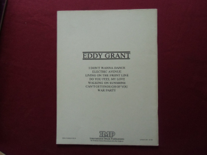 Eddy Grant - I don´t wanna dance (mit Poster)Songbook Notenbuch Piano Vocal Guitar PVG