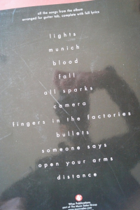 Editors - The Back Room Songbook Notenbuch Vocal Guitar