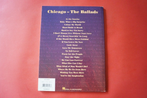 Chicago - The Ballads Songbook Notenbuch Piano Vocal Guitar PVG