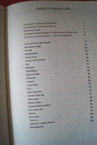 Klaus Lage - Songbook Songbook Notenbuch Vocal Guitar