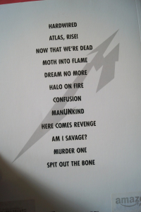 Metallica - Hardwired to Self-Destruct Songbook Notenbuch Vocal Guitar