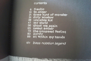 Metallica - St. Anger Songbook Notenbuch Vocal Bass